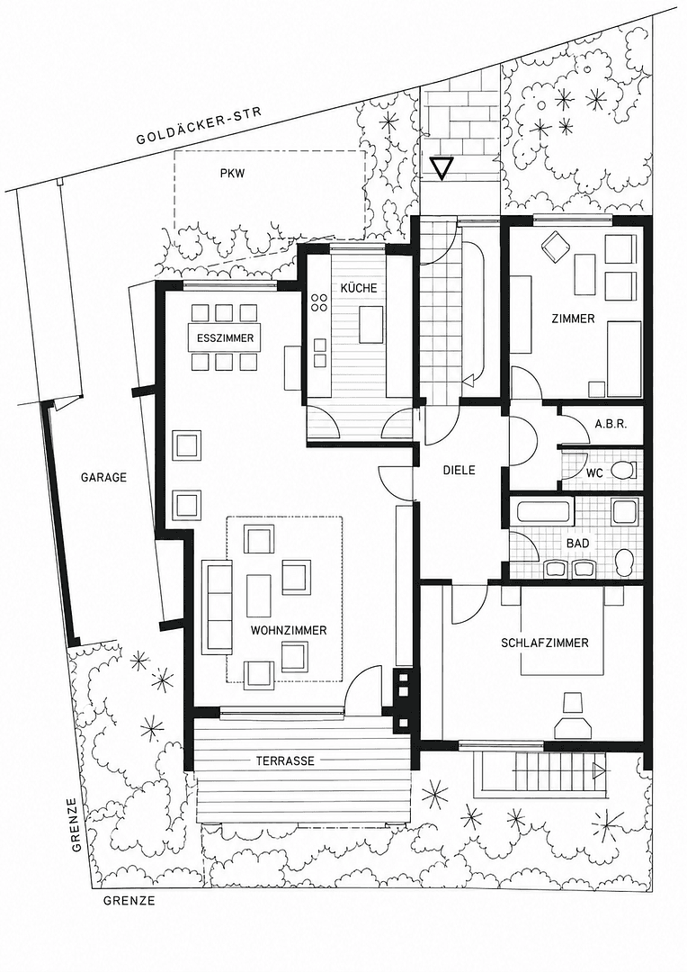 Prodej domu 166 m², pozemek 331 m², Goldäckerstraße, Leonberg, Bádensko-Württembersko Prodej domu 166 m², pozemek 331 m², Goldäckerstraße, Leonberg, Bádensko-Württembersko