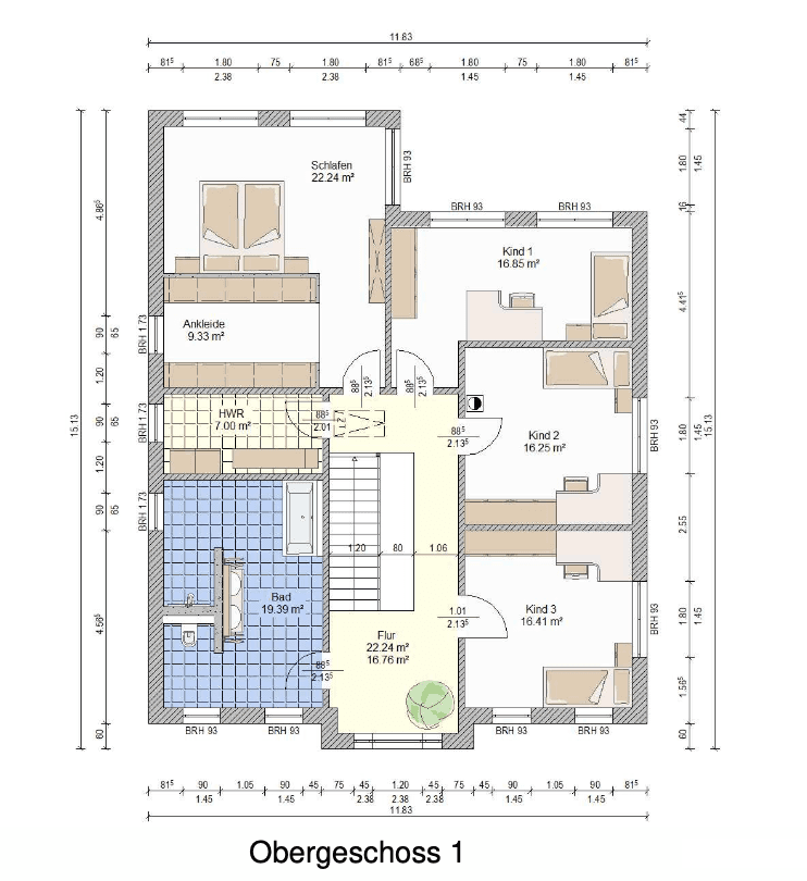 Prodej domu 267 m², pozemek 1.288 m², Falkensee, Braniborsko Prodej domu 267 m², pozemek 1.288 m², Falkensee, Braniborsko