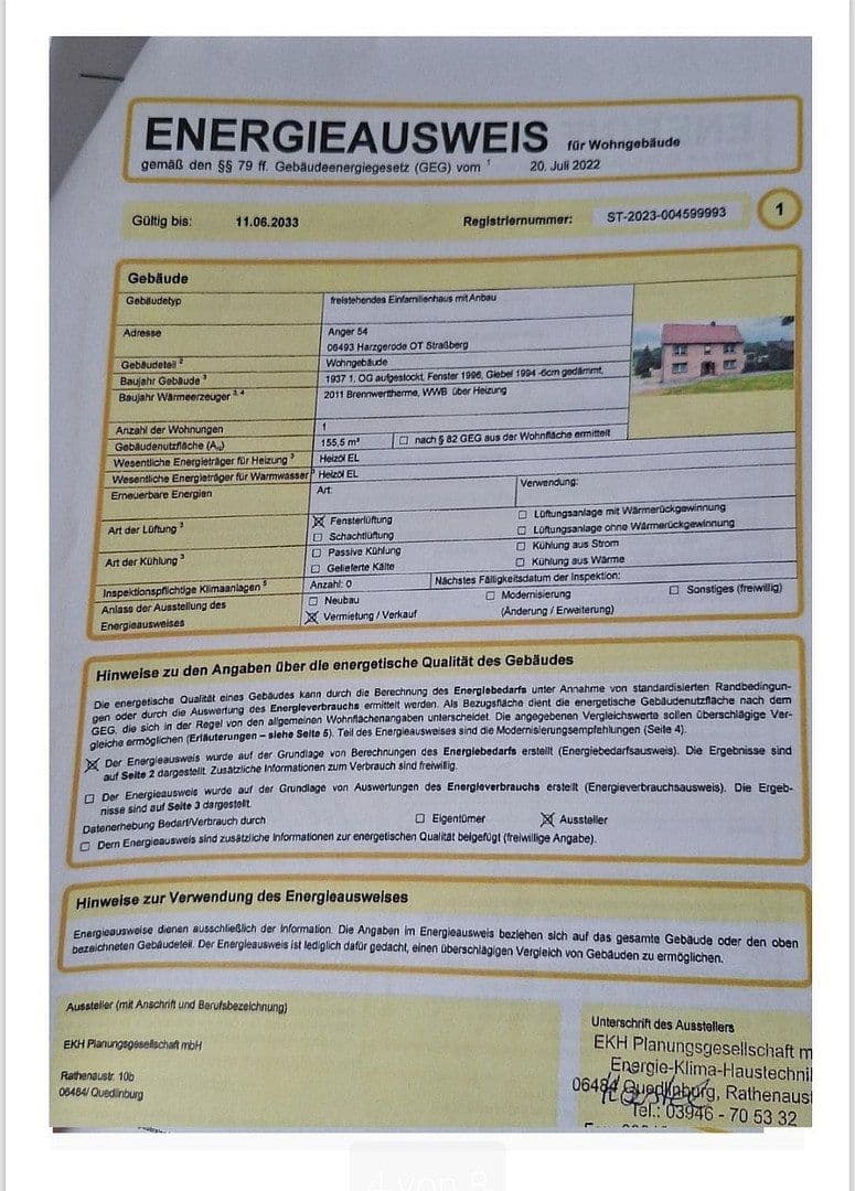 Prodej domu 120 m², pozemek 610 m², Anger 54, Harzgerode, Sasko-Anhaltsko Prodej domu 120 m², pozemek 610 m², Anger 54, Harzgerode, Sasko-Anhaltsko