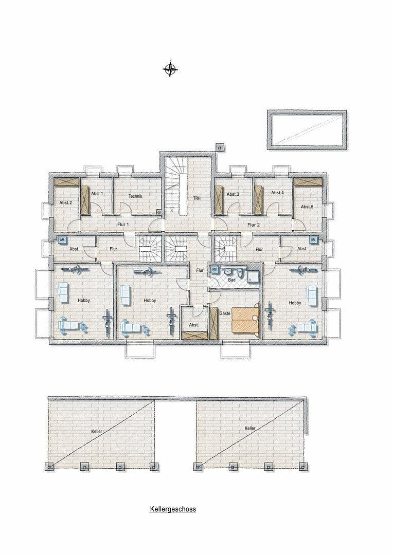 Pronájem bytu 3+kk 93 m², Graf-Seinsheim-Straße 5, Grünbach (Bockhorn), Bavorsko Pronájem bytu 3+kk 93 m², Graf-Seinsheim-Straße 5, Grünbach (Bockhorn), Bavorsko