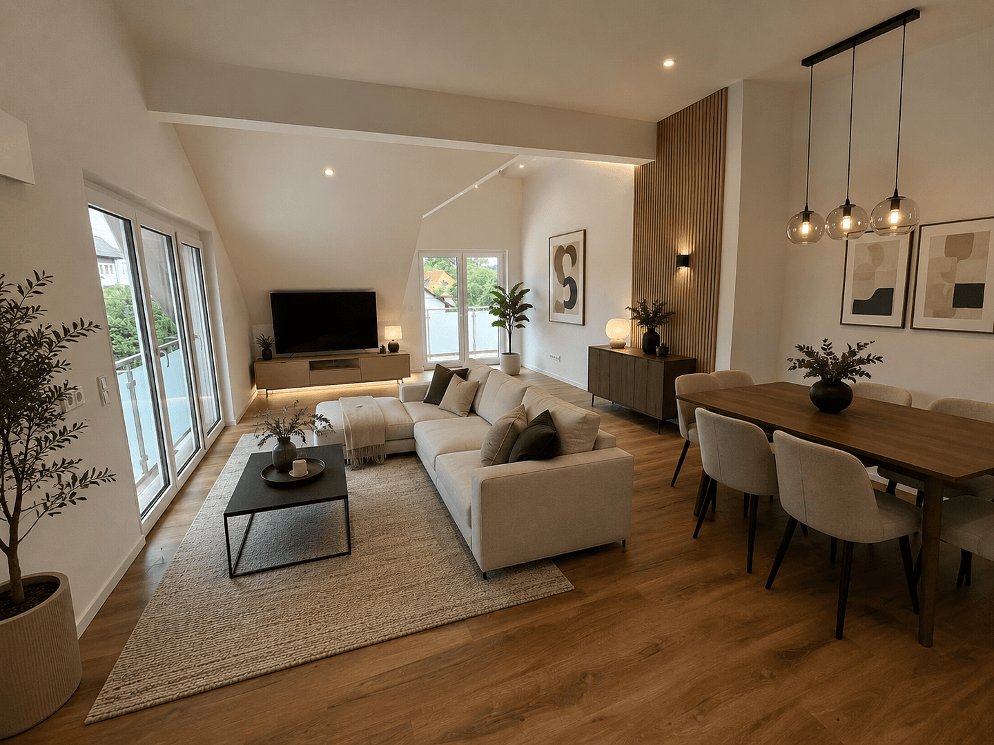 Pronájem bytu 3+kk 93 m², Graf-Seinsheim-Straße 5, Grünbach (Bockhorn), Bavorsko Pronájem bytu 3+kk 93 m², Graf-Seinsheim-Straße 5, Grünbach (Bockhorn), Bavorsko