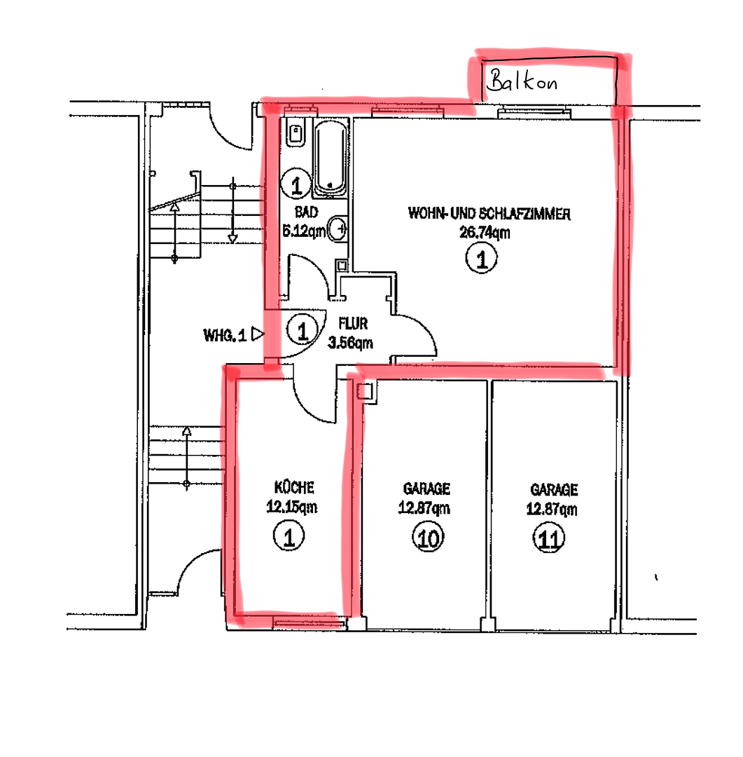 Pronájem bytu 1+1 49 m², C3 11, Mannheim, Bádensko-Württembersko Pronájem bytu 1+1 49 m², C3 11, Mannheim, Bádensko-Württembersko