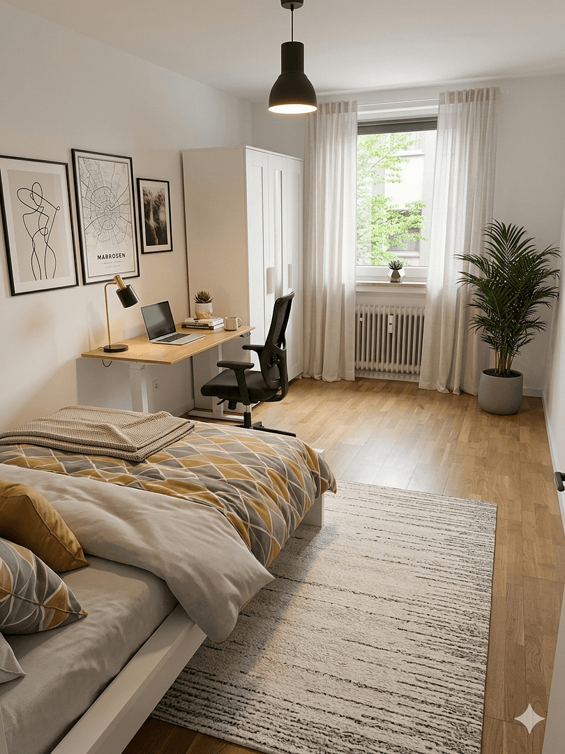 Pronájem bytu 1+1 22 m², Ortlerstraße 3, München, Bavorsko Pronájem bytu 1+1 22 m², Ortlerstraße 3, München, Bavorsko