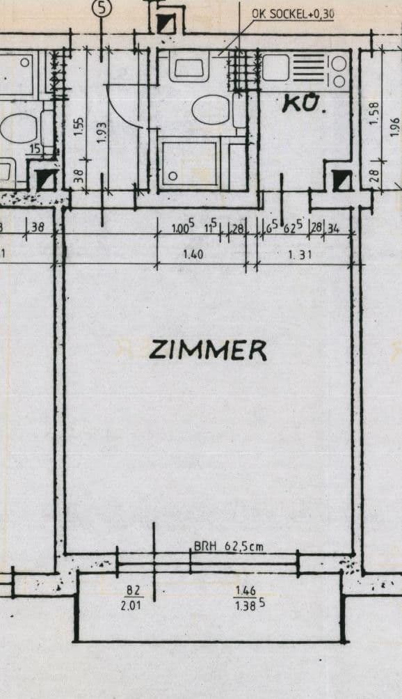 Pronájem bytu 1+1 28 m², Konrad-Celtis-Str. 20, München, Bavorsko Pronájem bytu 1+1 28 m², Konrad-Celtis-Str. 20, München, Bavorsko