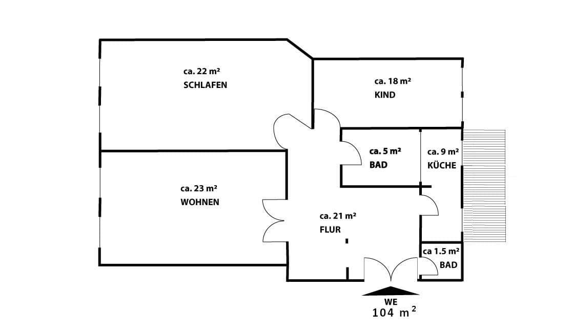 Prodej bytu 3+1 104 m², Lortzingstraße 8, Leipzig, Sasko Prodej bytu 3+1 104 m², Lortzingstraße 8, Leipzig, Sasko