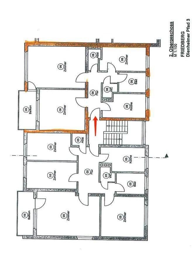 Prodej bytu 3+1 75 m², Friedberg (Hessen), Hessen Prodej bytu 3+1 75 m², Friedberg (Hessen), Hessen