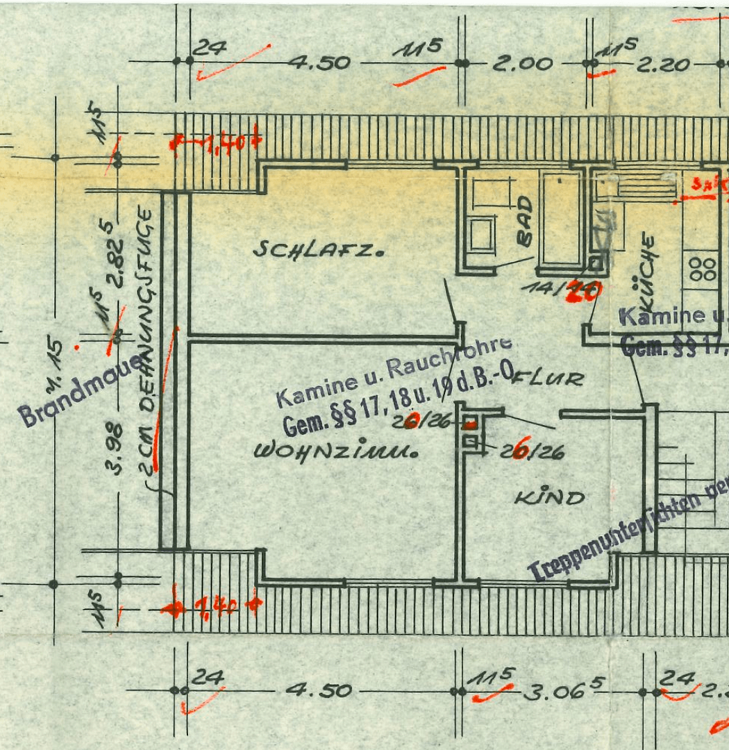 Pronájem bytu 3+1 53 m², Kaiserslautern, Porýní-Falc Pronájem bytu 3+1 53 m², Kaiserslautern, Porýní-Falc