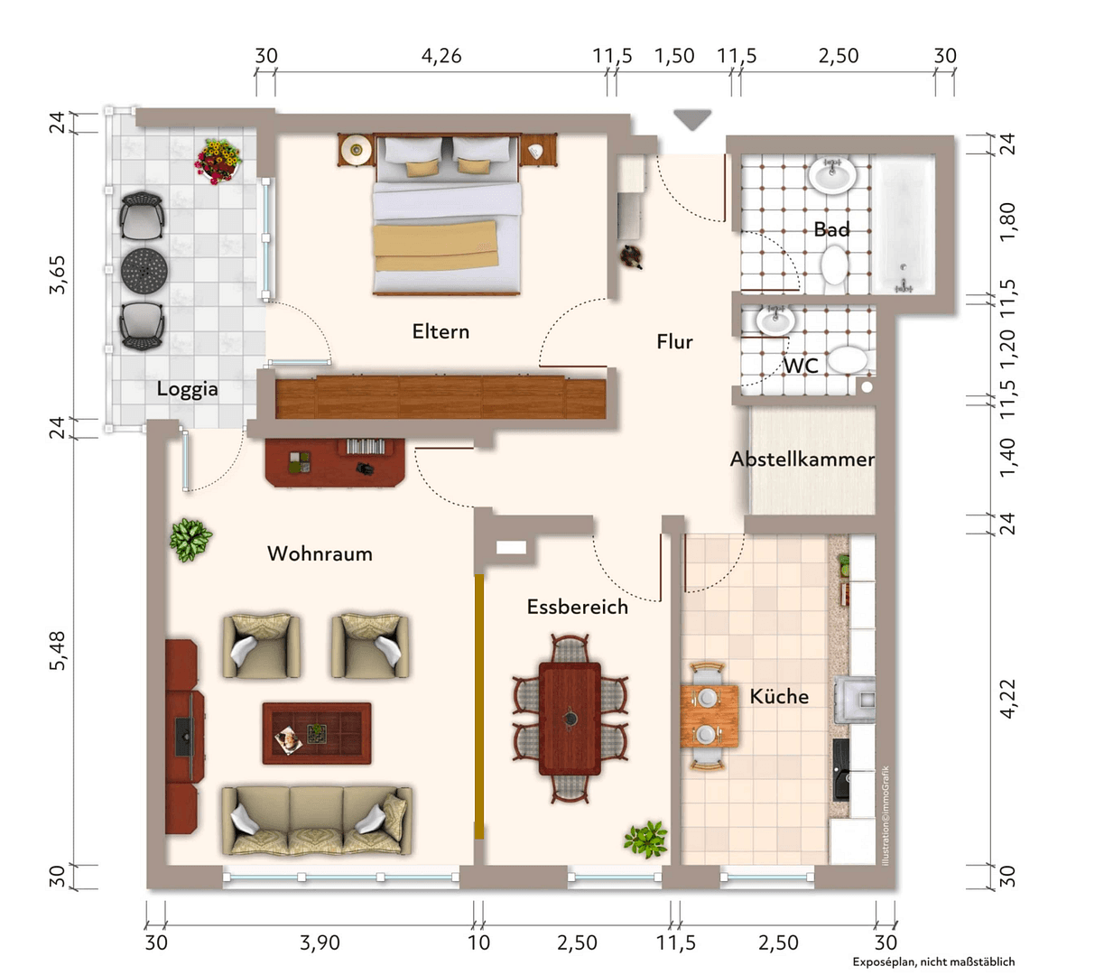 Pronájem bytu 3+1 77 m², Mettmann, Severní Porýní-Vestfálsko Pronájem bytu 3+1 77 m², Mettmann, Severní Porýní-Vestfálsko