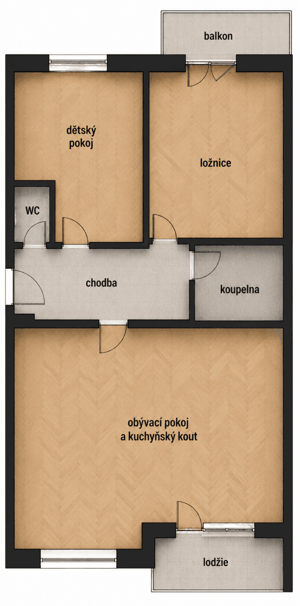 Pronájem bytu 3+kk 74 m², Luštěnická, Praha, Praha Pronájem bytu 3+kk 74 m², Luštěnická, Praha, Praha