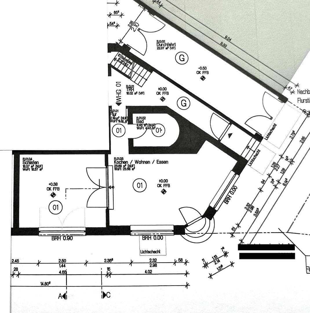 Prodej bytu 2+1 49 m², Heidelberg, Bádensko-Württembersko Prodej bytu 2+1 49 m², Heidelberg, Bádensko-Württembersko