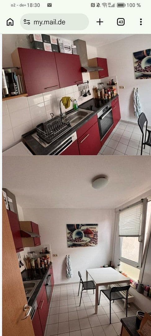 Pronájem bytu 1+1 60 m², Palmstraße 1, Dresden, Sasko Pronájem bytu 1+1 60 m², Palmstraße 1, Dresden, Sasko