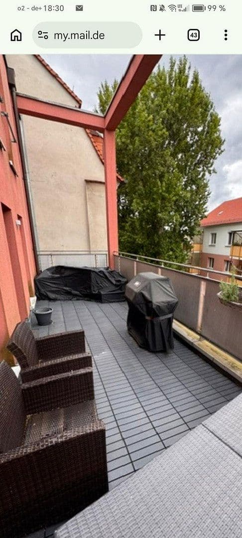 Pronájem bytu 1+1 60 m², Palmstraße 1, Dresden, Sasko Pronájem bytu 1+1 60 m², Palmstraße 1, Dresden, Sasko