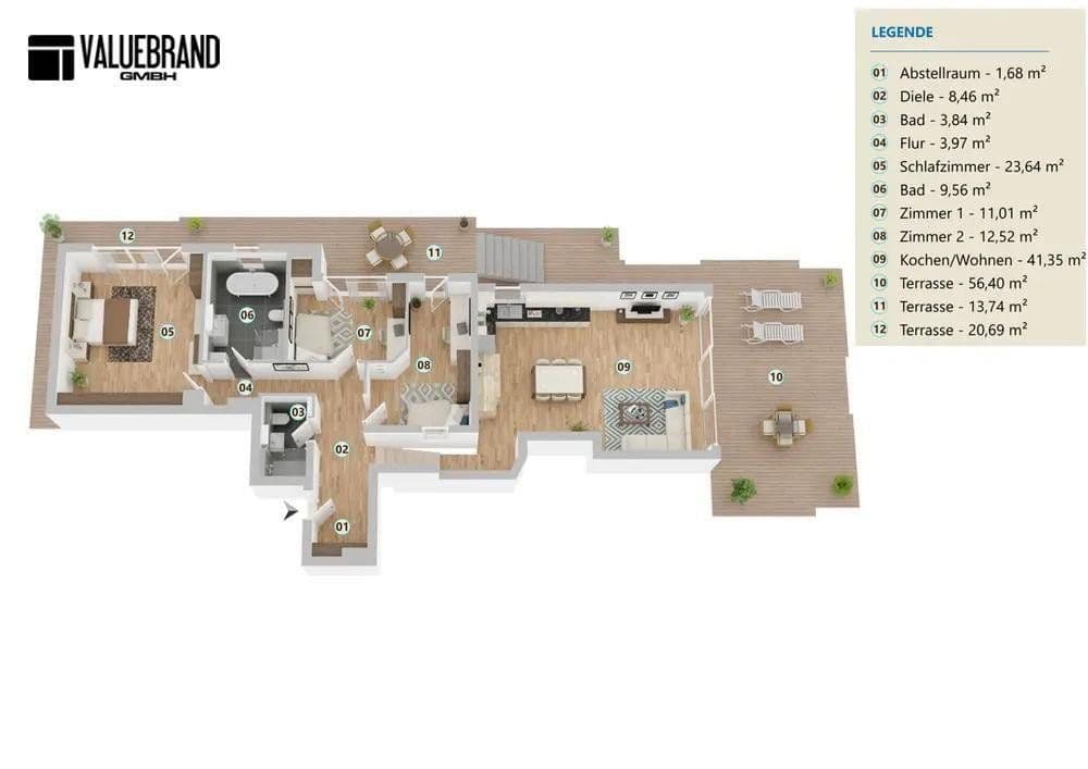 Pronájem bytu 4+1 162 m², München, Bavorsko Pronájem bytu 4+1 162 m², München, Bavorsko