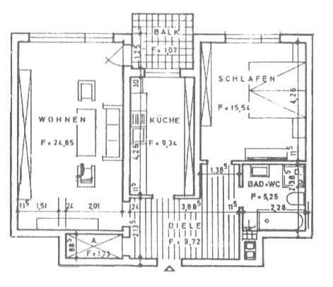 Pronájem bytu 2+1 68 m², Großer Kamp 26, Bielefeld, Severní Porýní-Vestfálsko Pronájem bytu 2+1 68 m², Großer Kamp 26, Bielefeld, Severní Porýní-Vestfálsko