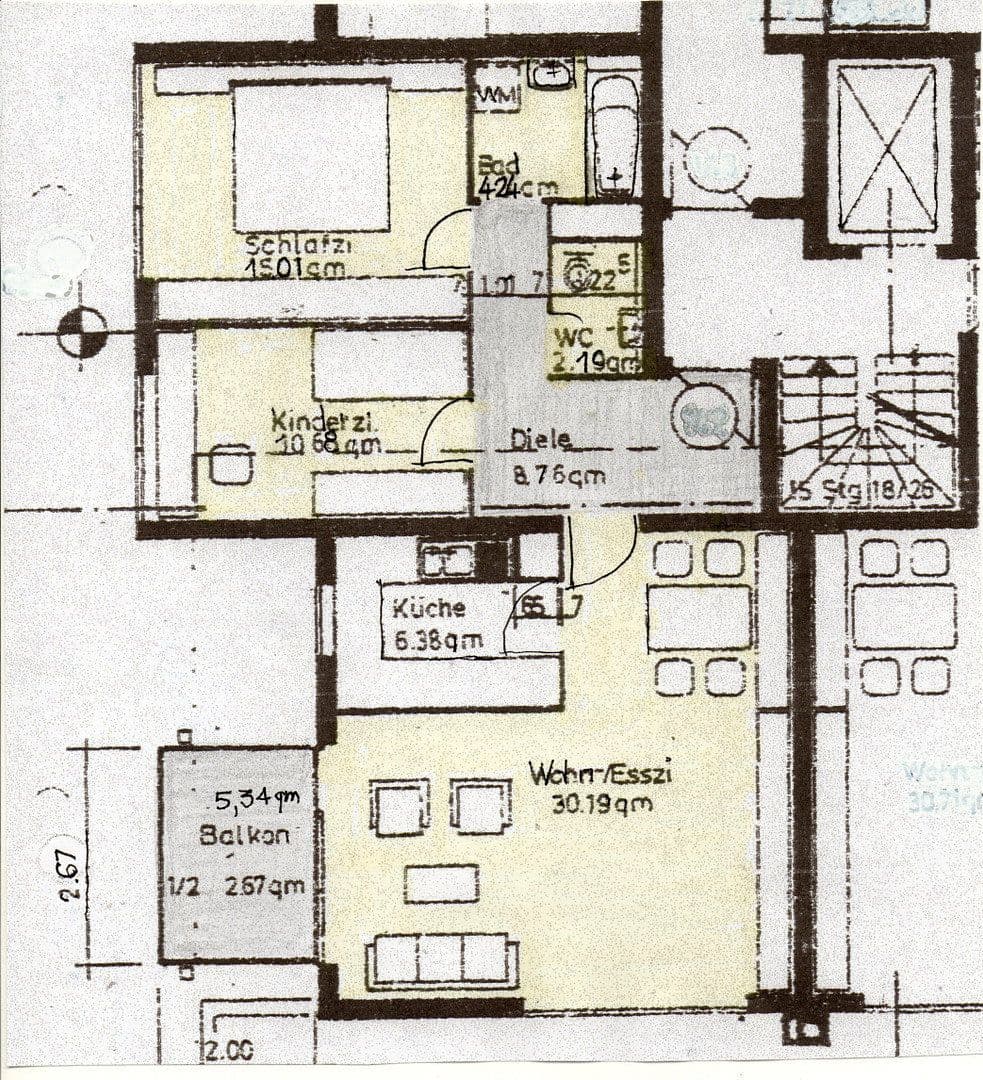 Prodej bytu 3+kk 80 m², Sindelfingen, Bádensko-Württembersko Prodej bytu 3+kk 80 m², Sindelfingen, Bádensko-Württembersko