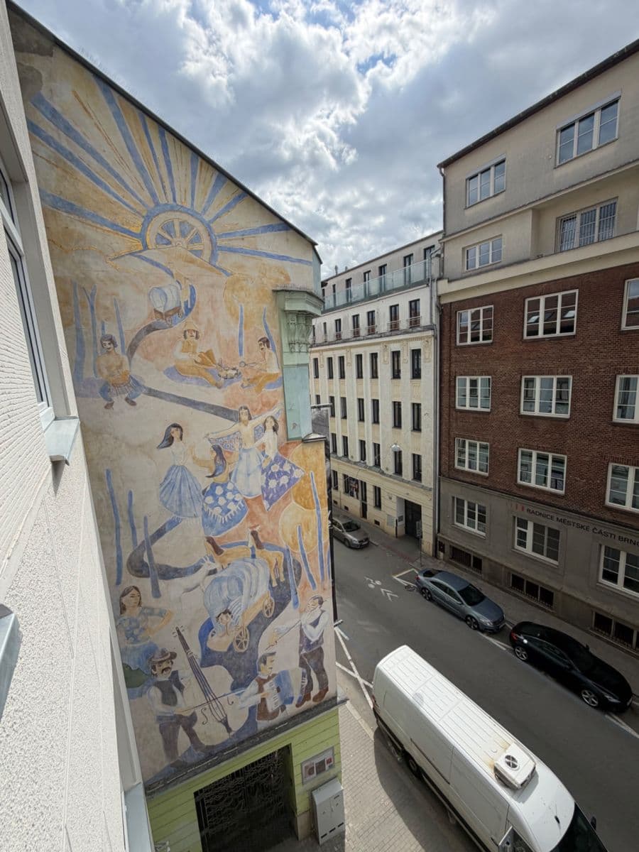 Pronájem bytu 2+kk 36 m², Bratislavská, Brno, Jihomoravský kraj Pronájem bytu 2+kk 36 m², Bratislavská, Brno, Jihomoravský kraj