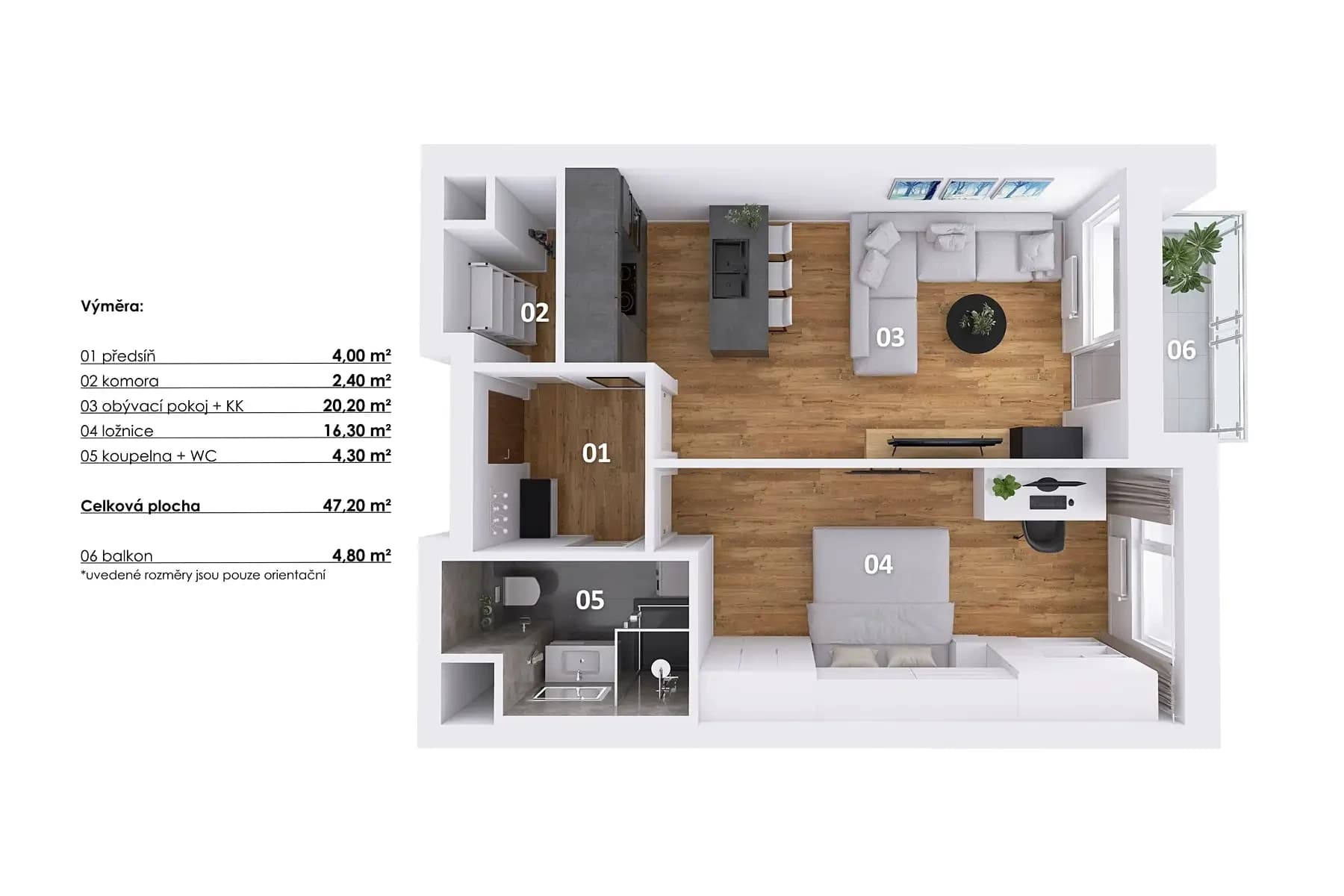 Prodej bytu 2+kk 52 m², Václava Trojana, Praha, Praha Prodej bytu 2+kk 52 m², Václava Trojana, Praha, Praha
