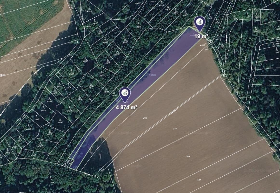 Prodej pozemku 4.893 m², Lipová, Olomoucký kraj Prodej pozemku 4.893 m², Lipová, Olomoucký kraj