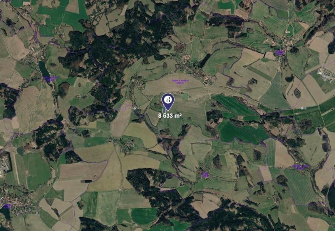 Prodej pozemku 8.633 m², Jankov, Středočeský kraj Prodej pozemku 8.633 m², Jankov, Středočeský kraj
