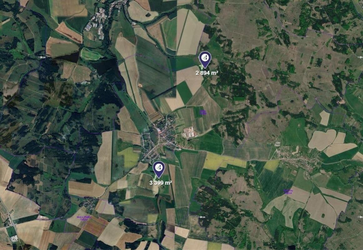 Prodej pozemku 6.293 m², Předín, Kraj Vysočina Prodej pozemku 6.293 m², Předín, Kraj Vysočina