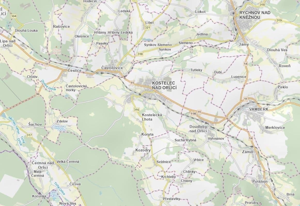 Prodej pozemku 2.094 m², Kostelec nad Orlicí, Královéhradecký kraj Prodej pozemku 2.094 m², Kostelec nad Orlicí, Královéhradecký kraj