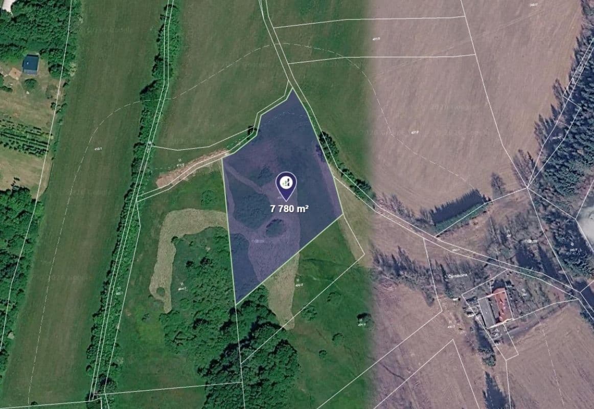 Prodej pozemku 7.780 m², Nový Rychnov, Kraj Vysočina Prodej pozemku 7.780 m², Nový Rychnov, Kraj Vysočina
