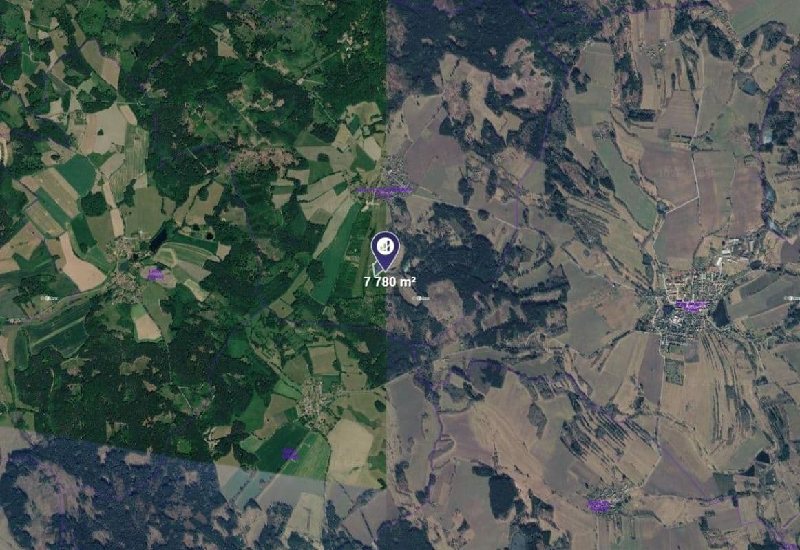 Prodej pozemku 7.780 m², Nový Rychnov, Kraj Vysočina Prodej pozemku 7.780 m², Nový Rychnov, Kraj Vysočina