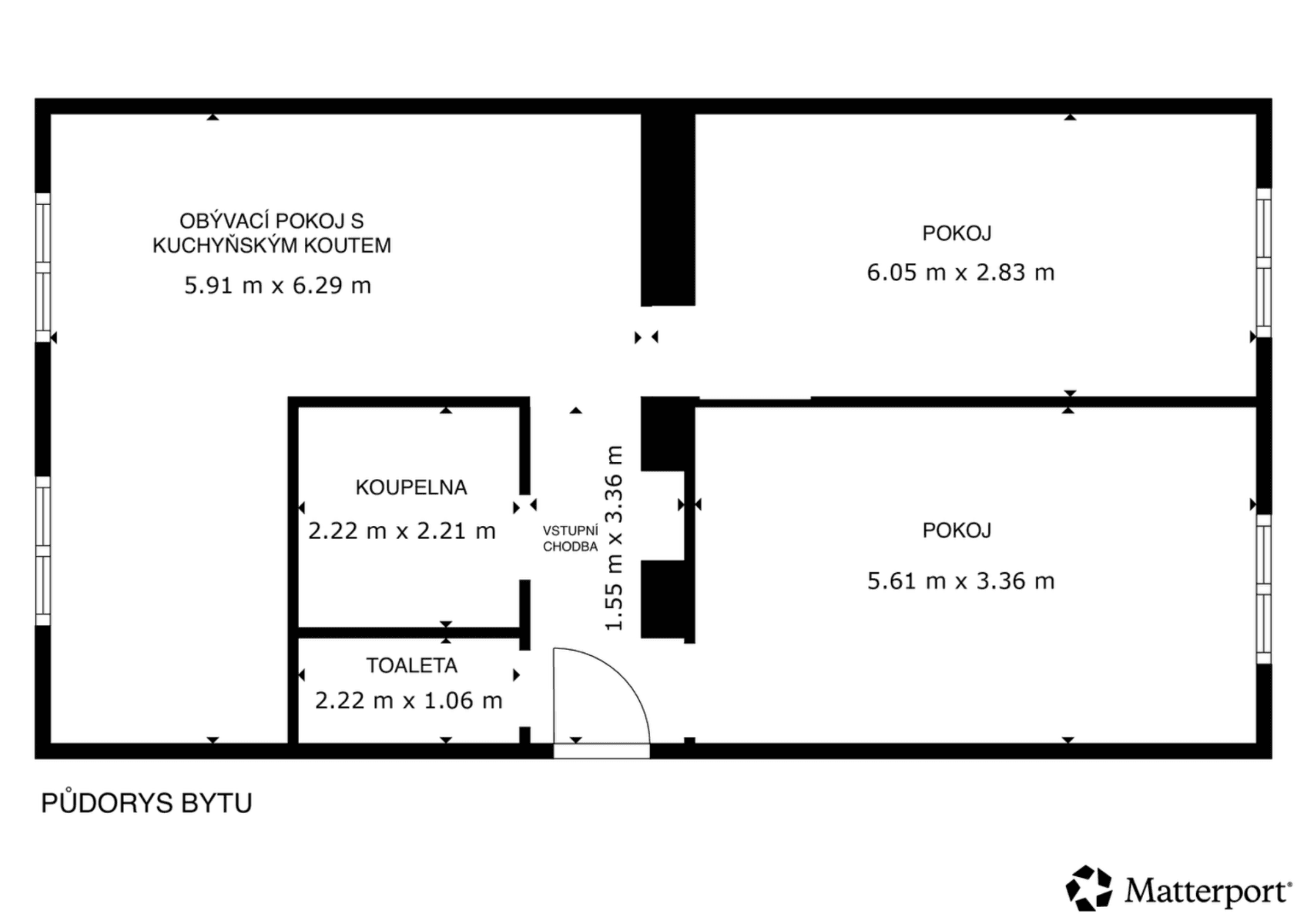 Prodej bytu 3+kk 65 m², K Lánu, Praha, Praha Prodej bytu 3+kk 65 m², K Lánu, Praha, Praha
