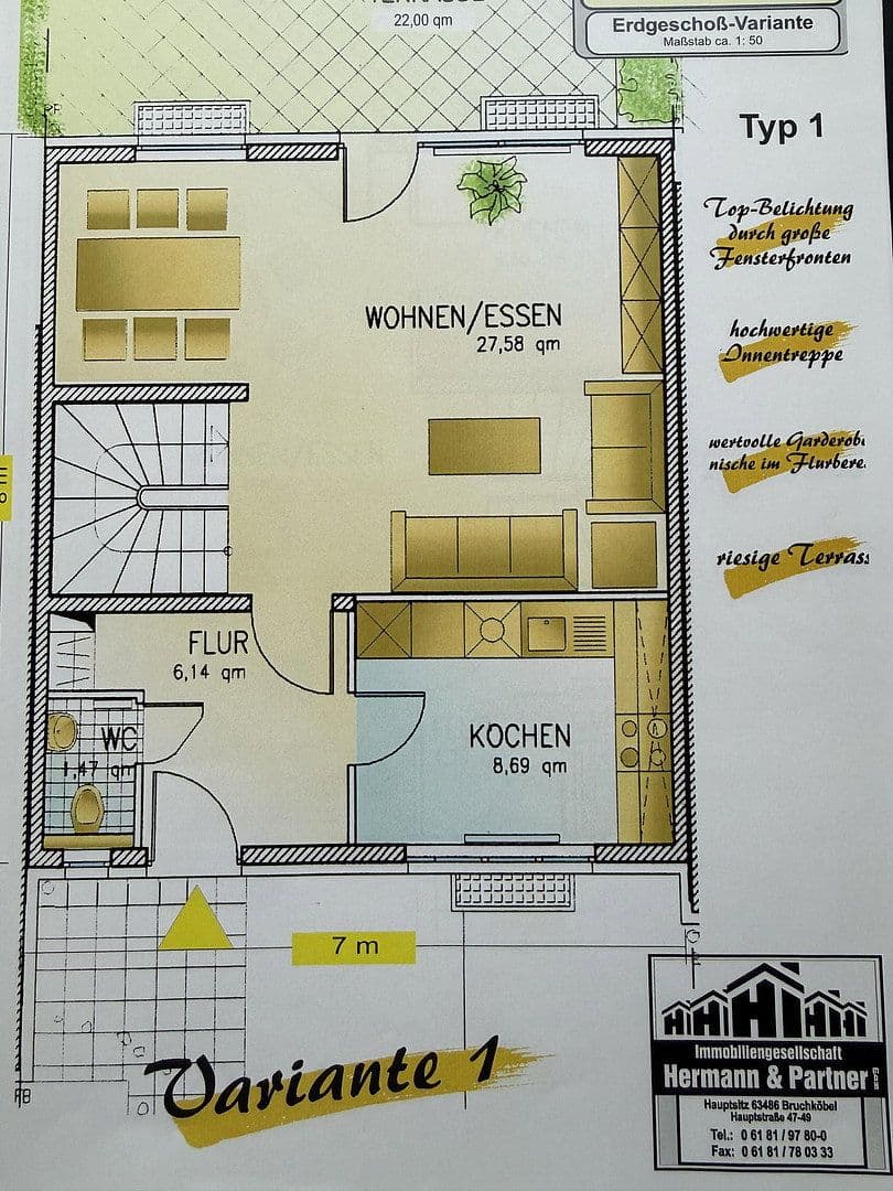 Prodej domu 158 m², pozemek 151 m², Hanau, Hessen Prodej domu 158 m², pozemek 151 m², Hanau, Hessen
