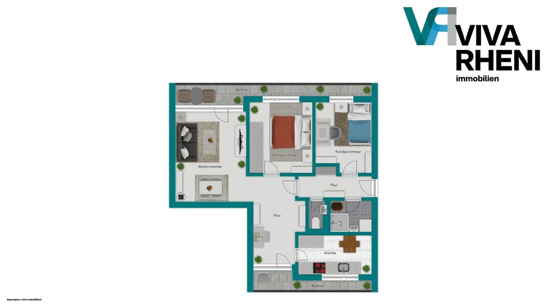 Prodej bytu 3+kk 88 m², Bonn - Heiderhof, Severní Porýní-Vestfálsko Prodej bytu 3+kk 88 m², Bonn - Heiderhof, Severní Porýní-Vestfálsko