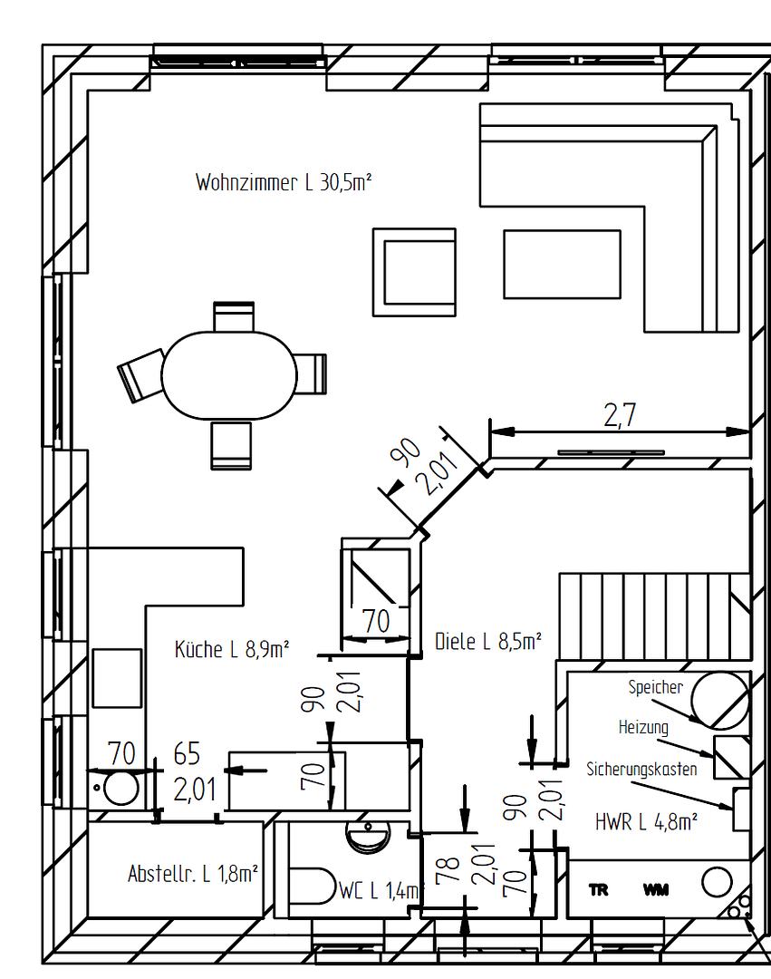 Pronájem domu 130 m², pozemek 250 m², Wilhelmstraße, Tornesch, Šlesvicko-Holštýnsko Pronájem domu 130 m², pozemek 250 m², Wilhelmstraße, Tornesch, Šlesvicko-Holštýnsko