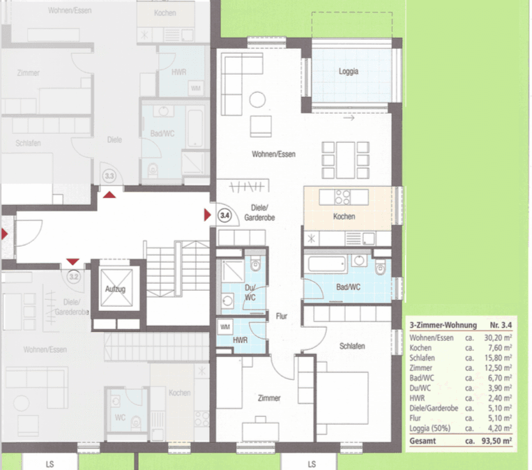 Pronájem bytu 3+kk 94 m², Oswald-Hesse-Straße 14, Stuttgart, Bádensko-Württembersko Pronájem bytu 3+kk 94 m², Oswald-Hesse-Straße 14, Stuttgart, Bádensko-Württembersko