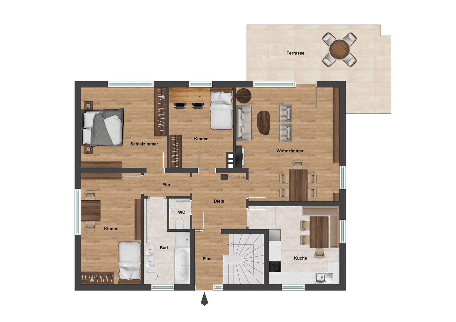 Pronájem bytu 4+1 114 m², Fürth, Bavorsko Pronájem bytu 4+1 114 m², Fürth, Bavorsko