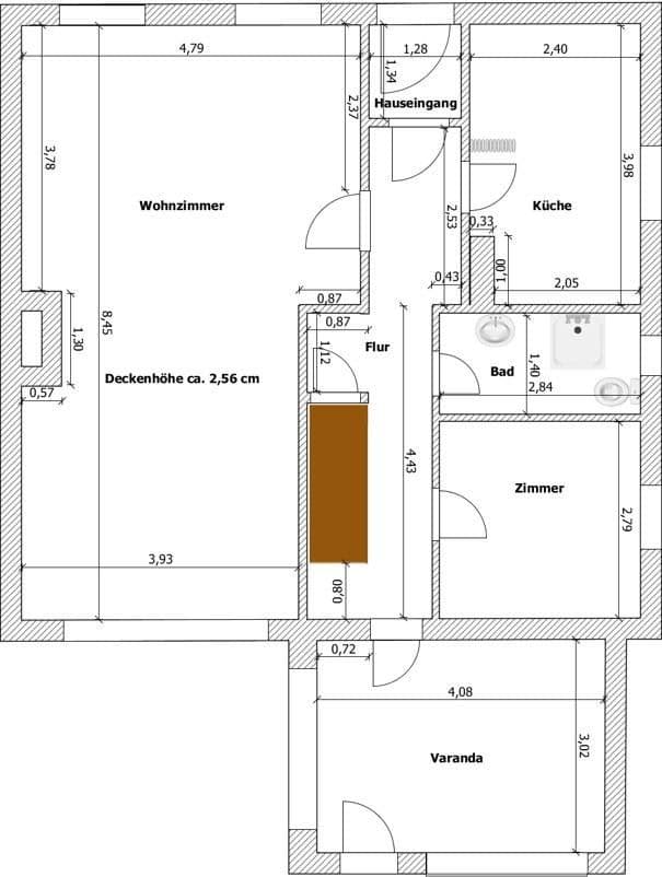 Prodej domu 123 m², pozemek 518 m², Potsdam, Braniborsko Prodej domu 123 m², pozemek 518 m², Potsdam, Braniborsko
