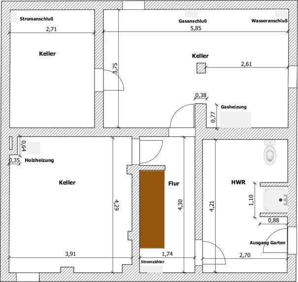 Prodej domu 123 m², pozemek 518 m², Potsdam, Braniborsko Prodej domu 123 m², pozemek 518 m², Potsdam, Braniborsko