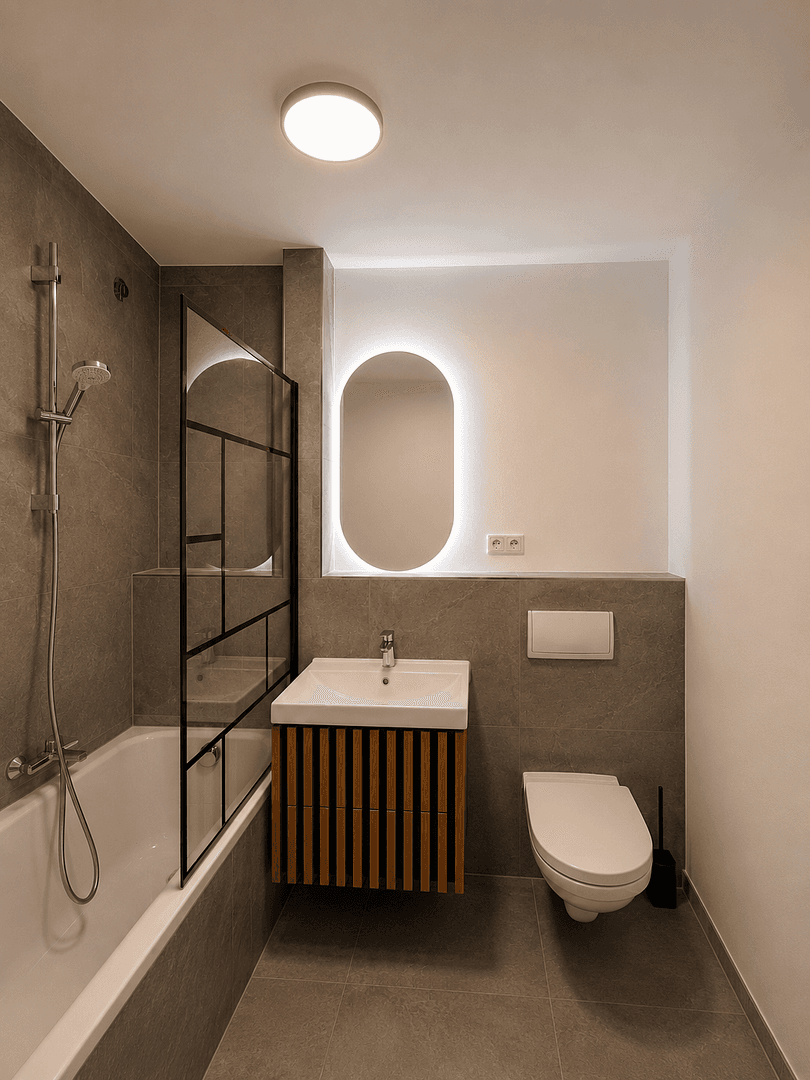 Pronájem bytu 2+1 62 m², An der Post 13, Weinböhla, Sasko Pronájem bytu 2+1 62 m², An der Post 13, Weinböhla, Sasko