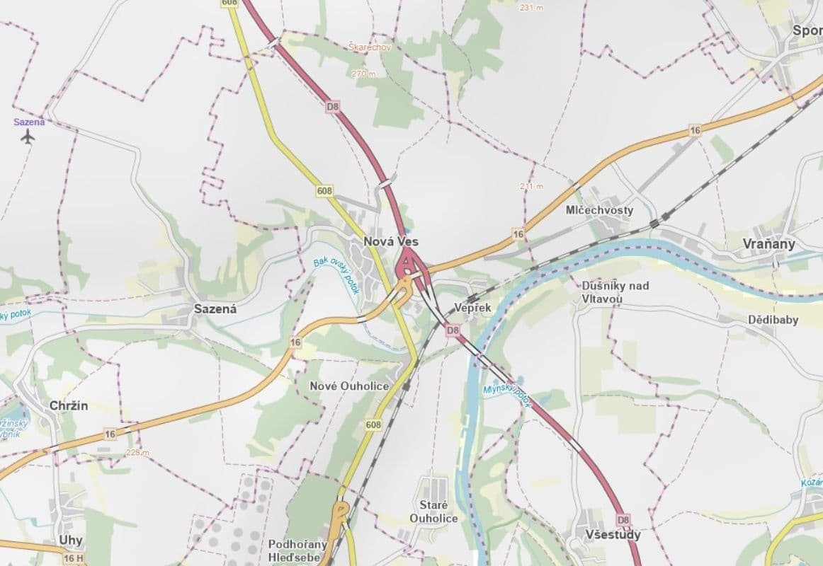 Prodej pozemku 1.210 m², Nová Ves, Středočeský kraj Prodej pozemku 1.210 m², Nová Ves, Středočeský kraj