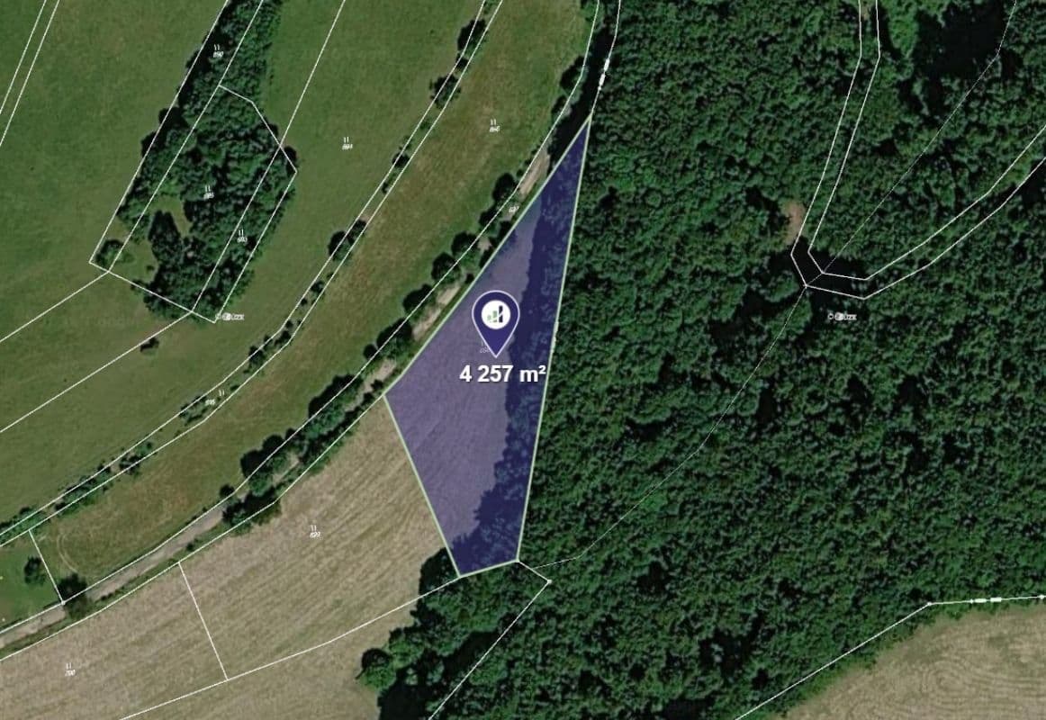 Prodej pozemku 4.257 m², Bousín, Olomoucký kraj Prodej pozemku 4.257 m², Bousín, Olomoucký kraj