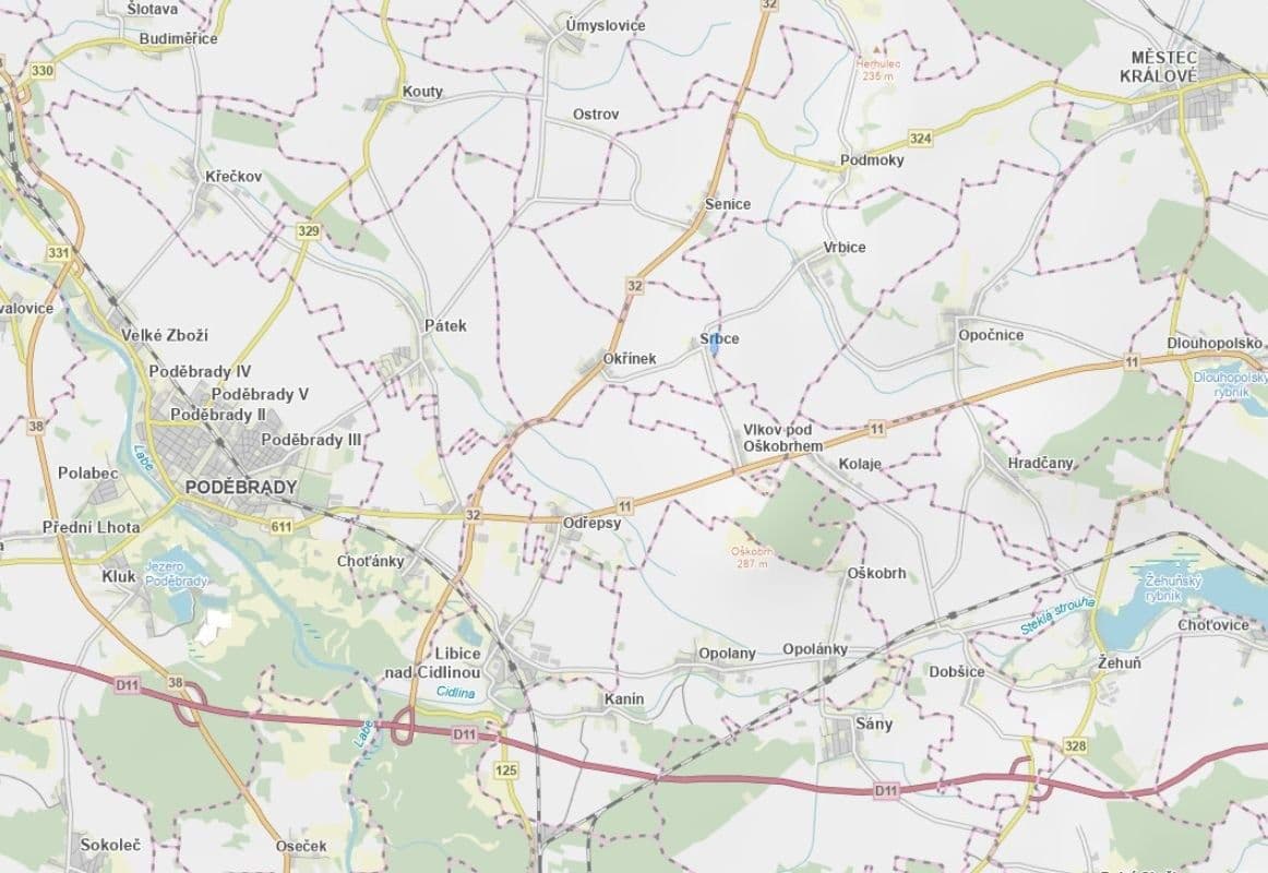 Prodej pozemku 2.809 m², Okřínek, Středočeský kraj Prodej pozemku 2.809 m², Okřínek, Středočeský kraj