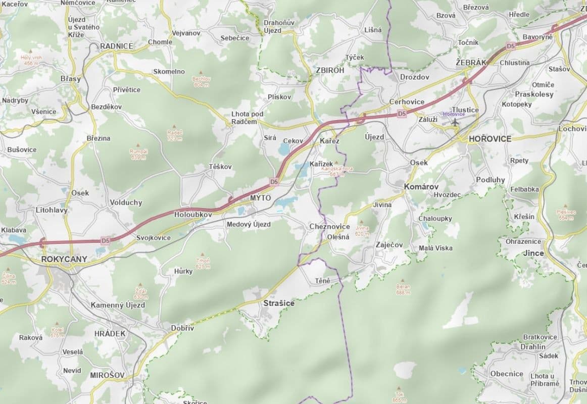 Prodej pozemku 1.527 m², Mýto, Plzeňský kraj Prodej pozemku 1.527 m², Mýto, Plzeňský kraj