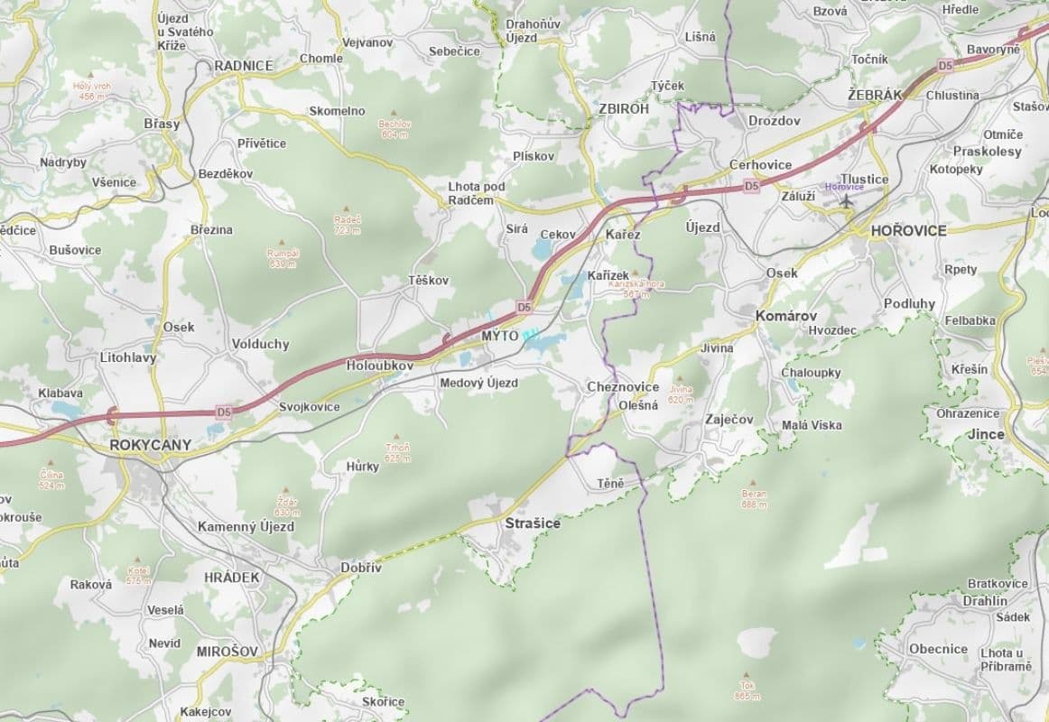 Prodej pozemku 425 m², Mýto, Plzeňský kraj Prodej pozemku 425 m², Mýto, Plzeňský kraj