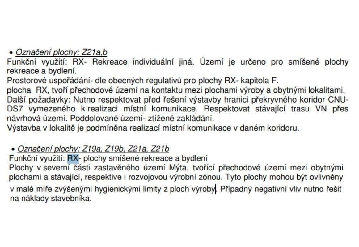 Prodej pozemku 425 m², Mýto, Plzeňský kraj Prodej pozemku 425 m², Mýto, Plzeňský kraj