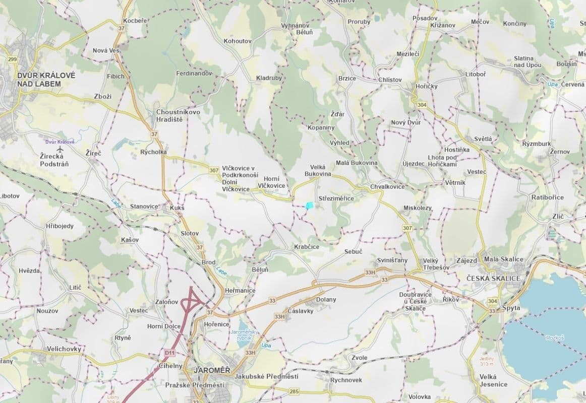 Prodej pozemku 36.722 m², Chvalkovice, Královéhradecký kraj Prodej pozemku 36.722 m², Chvalkovice, Královéhradecký kraj