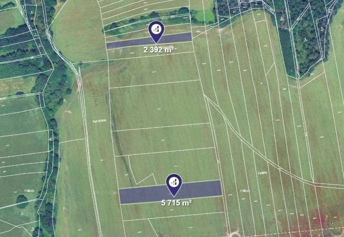 Prodej pozemku 1.014 m², Nová Ves, Jihočeský kraj Prodej pozemku 1.014 m², Nová Ves, Jihočeský kraj