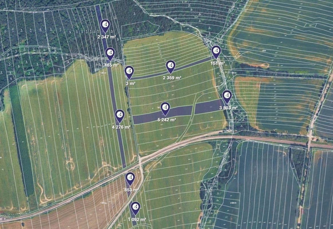 Prodej pozemku 2.539 m², Nová Ves, Jihočeský kraj Prodej pozemku 2.539 m², Nová Ves, Jihočeský kraj
