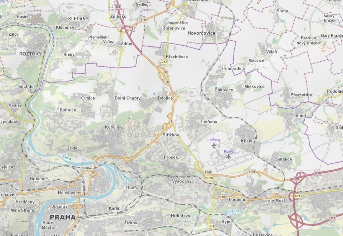 Prodej pozemku 1.817 m², Praha, Praha Prodej pozemku 1.817 m², Praha, Praha