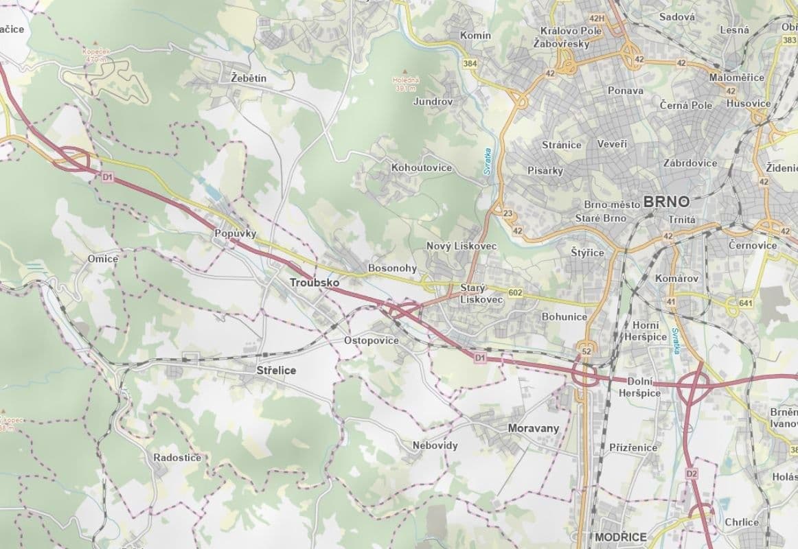 Prodej pozemku 1.274 m², Brno, Jihomoravský kraj Prodej pozemku 1.274 m², Brno, Jihomoravský kraj
