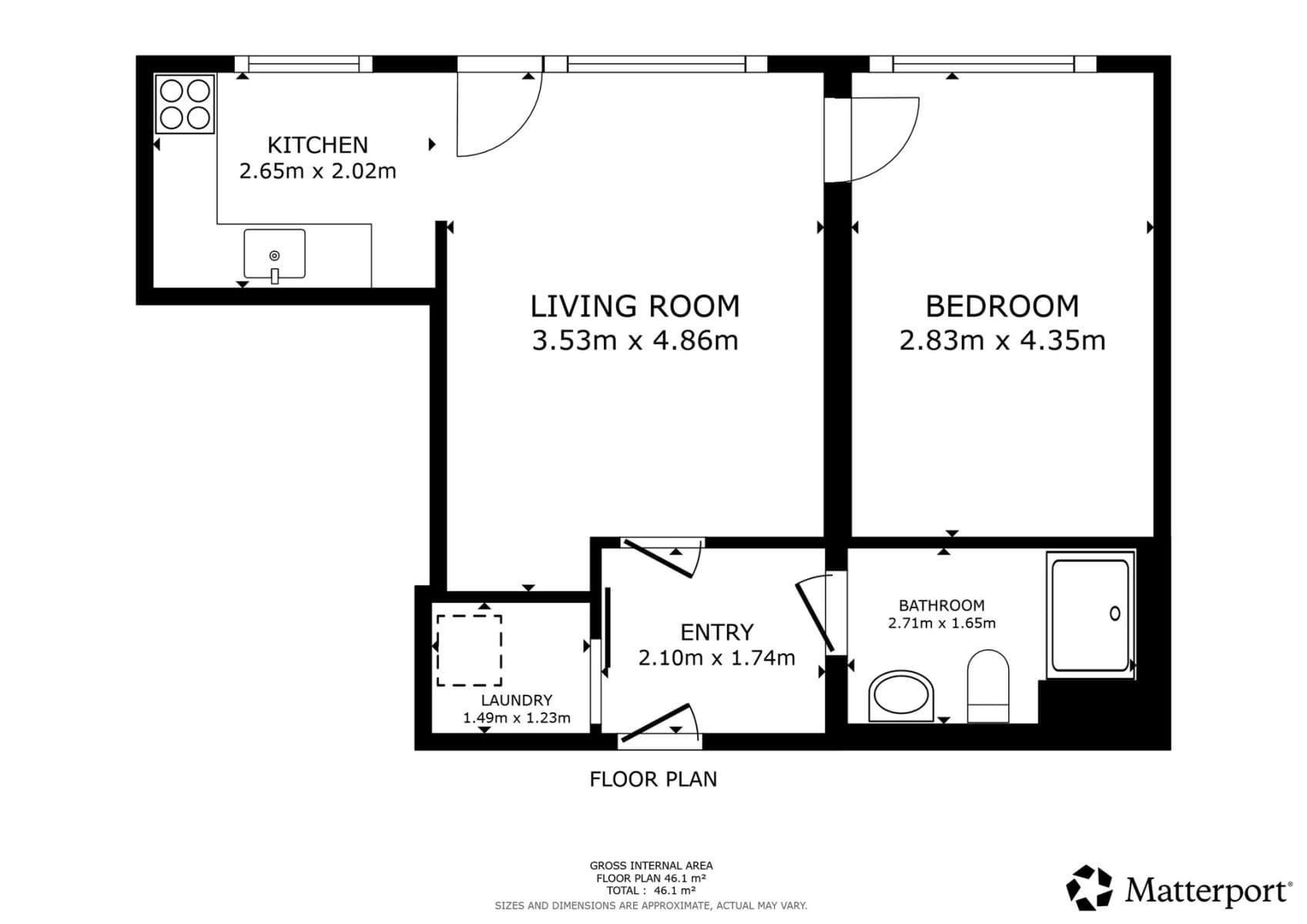 Pronájem bytu 2+kk 47 m², Hodkovická, Praha, Praha Pronájem bytu 2+kk 47 m², Hodkovická, Praha, Praha