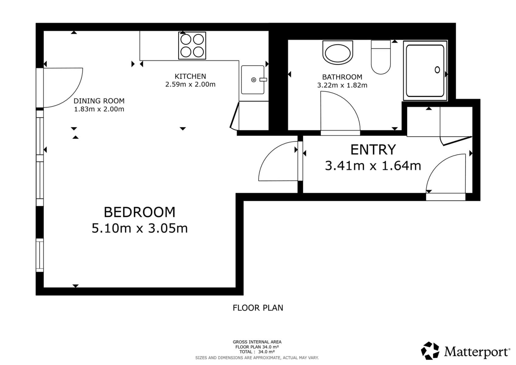 Pronájem bytu 1+kk 35 m², Hodkovická, Praha, Praha Pronájem bytu 1+kk 35 m², Hodkovická, Praha, Praha