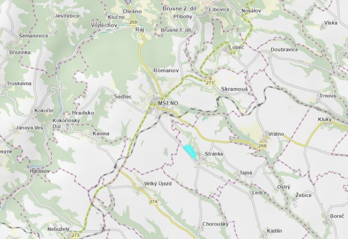 Prodej pozemku 131.049 m², Stránka, Středočeský kraj Prodej pozemku 131.049 m², Stránka, Středočeský kraj